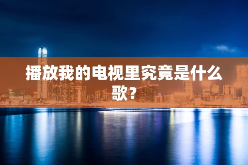 播放我的电视里究竟是什么歌？