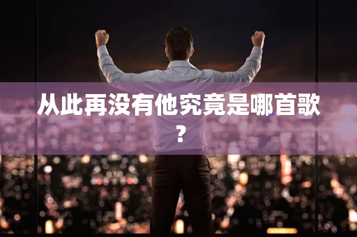 从此再没有他究竟是哪首歌？