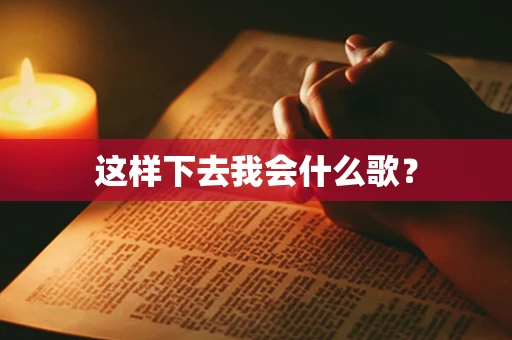 这样下去我会什么歌？
