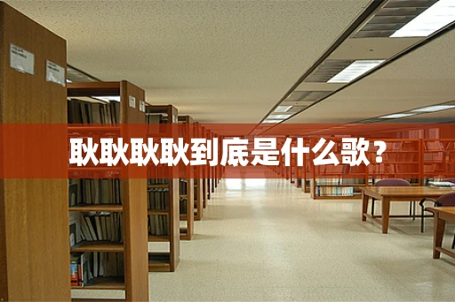 耿耿耿耿到底是什么歌？
