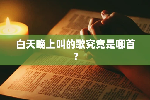 白天晚上叫的歌究竟是哪首？