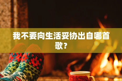 我不要向生活妥协出自哪首歌？