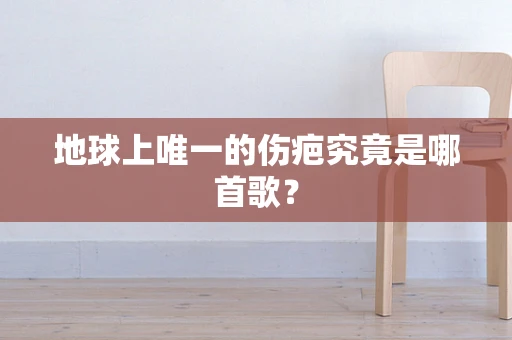 地球上唯一的伤疤究竟是哪首歌？