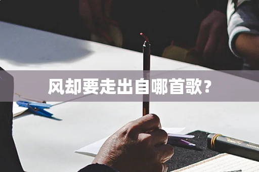 风却要走出自哪首歌？