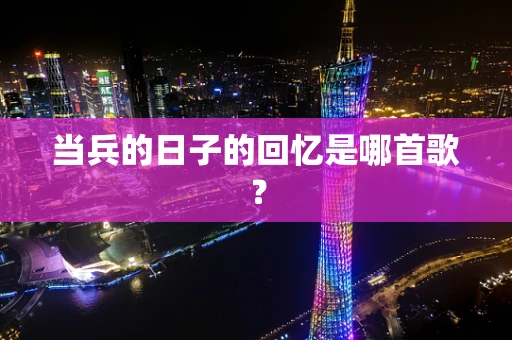 当兵的日子的回忆是哪首歌？