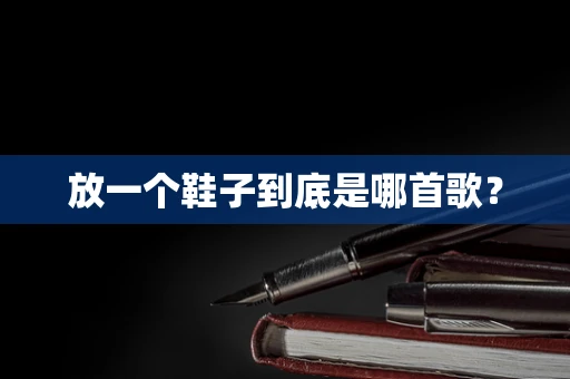 放一个鞋子到底是哪首歌？