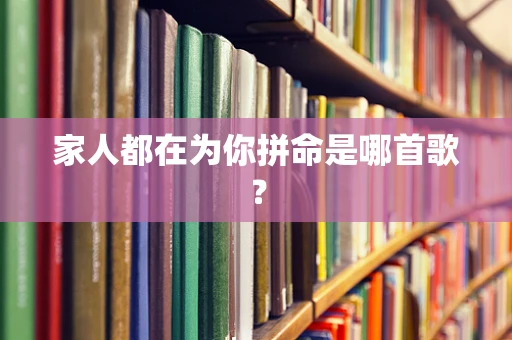 家人都在为你拼命是哪首歌？