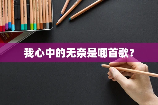 我心中的无奈是哪首歌？