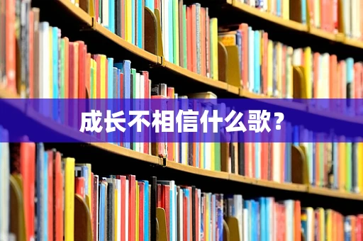 成长不相信什么歌？