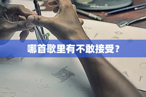 哪首歌里有不敢接受？