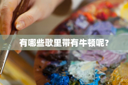 有哪些歌里带有牛顿呢？