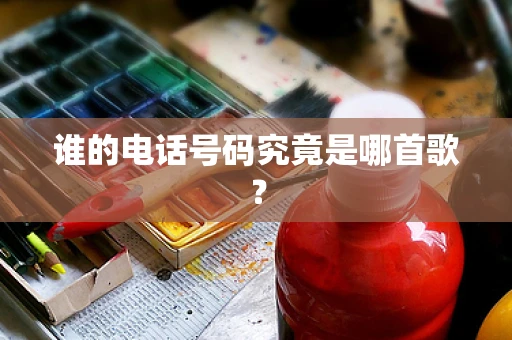 谁的电话号码究竟是哪首歌？