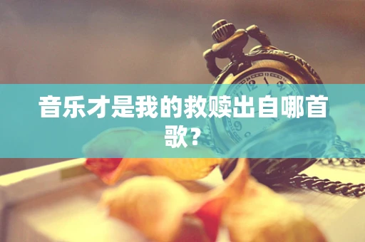 音乐才是我的救赎出自哪首歌？