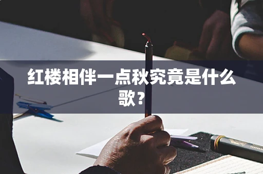 红楼相伴一点秋究竟是什么歌？