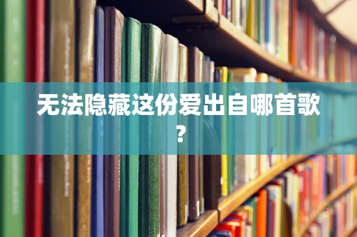 无法隐藏这份爱出自哪首歌？