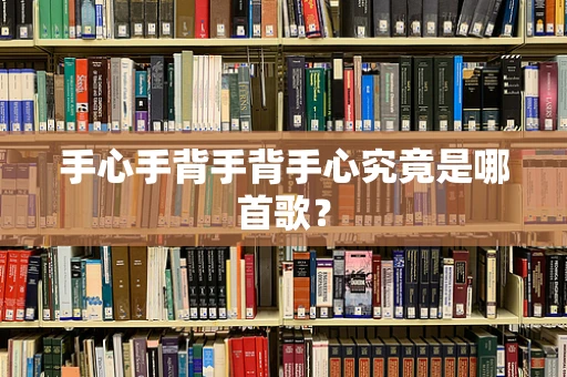 手心手背手背手心究竟是哪首歌？