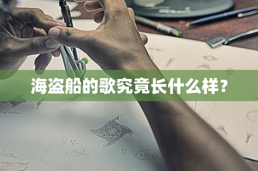 海盗船的歌究竟长什么样？