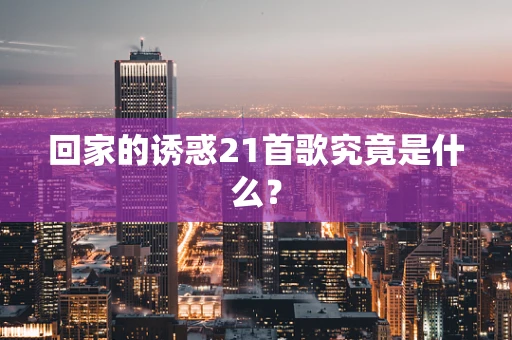 回家的诱惑21首歌究竟是什么？
