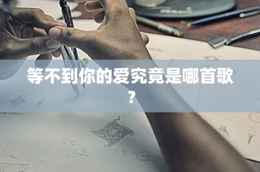 等不到你的爱究竟是哪首歌？