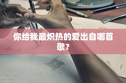 你给我最炽热的爱出自哪首歌？
