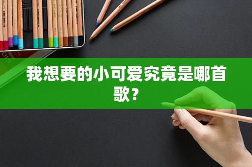 我想要的小可爱究竟是哪首歌？