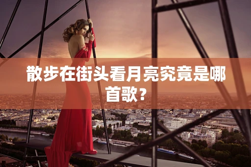 散步在街头看月亮究竟是哪首歌？