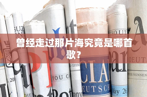 曾经走过那片海究竟是哪首歌？