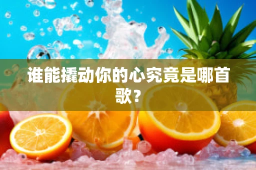 谁能撬动你的心究竟是哪首歌？