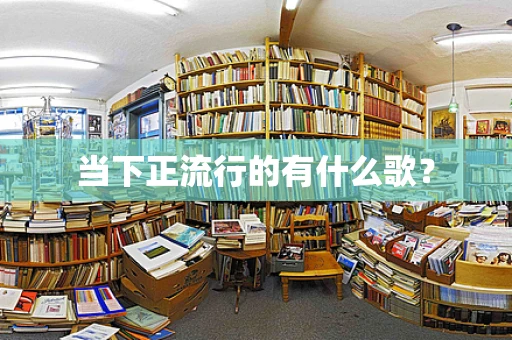 当下正流行的有什么歌？