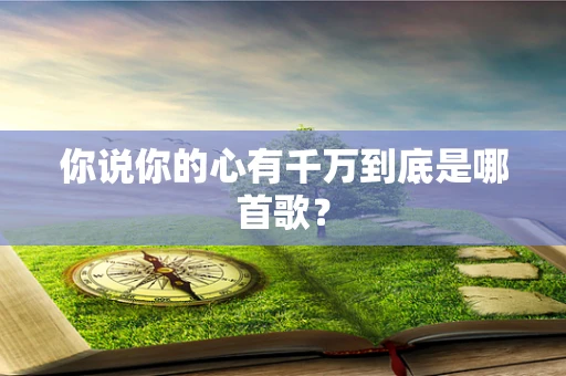 你说你的心有千万到底是哪首歌？