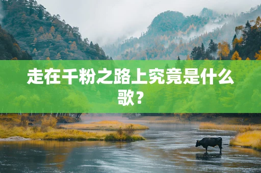走在千粉之路上究竟是什么歌？