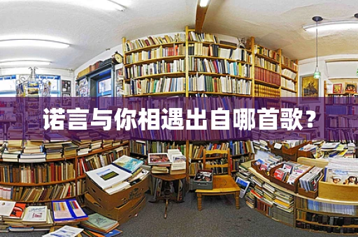 诺言与你相遇出自哪首歌？
