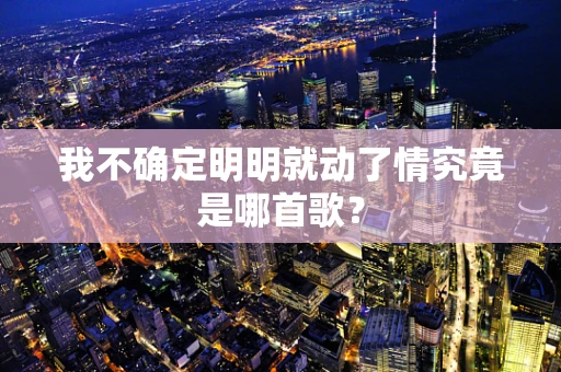 我不确定明明就动了情究竟是哪首歌？
