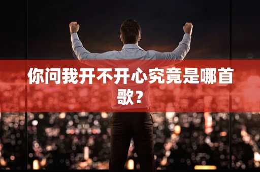 你问我开不开心究竟是哪首歌？