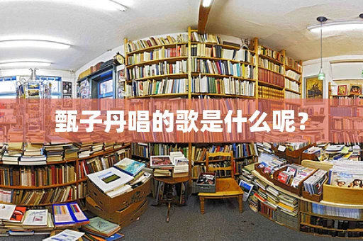 甄子丹唱的歌是什么呢？