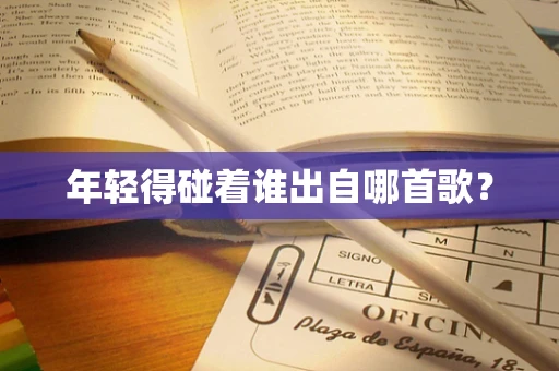 年轻得碰着谁出自哪首歌？