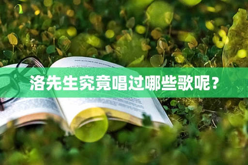 洛先生究竟唱过哪些歌呢？