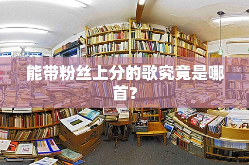 能带粉丝上分的歌究竟是哪首？