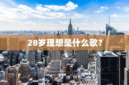 28岁理想是什么歌？