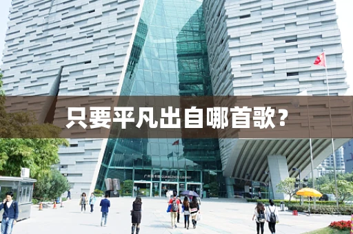 只要平凡出自哪首歌？