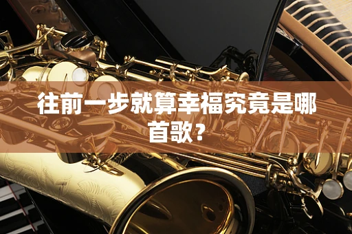往前一步就算幸福究竟是哪首歌？
