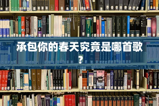 承包你的春天究竟是哪首歌？