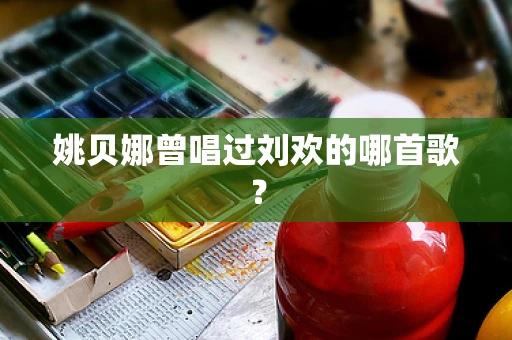 姚贝娜曾唱过刘欢的哪首歌？