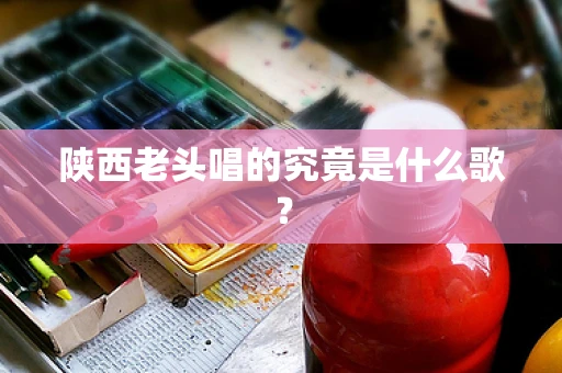 陕西老头唱的究竟是什么歌？
