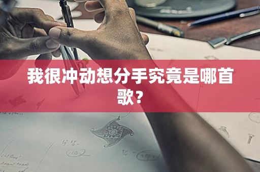 我很冲动想分手究竟是哪首歌？